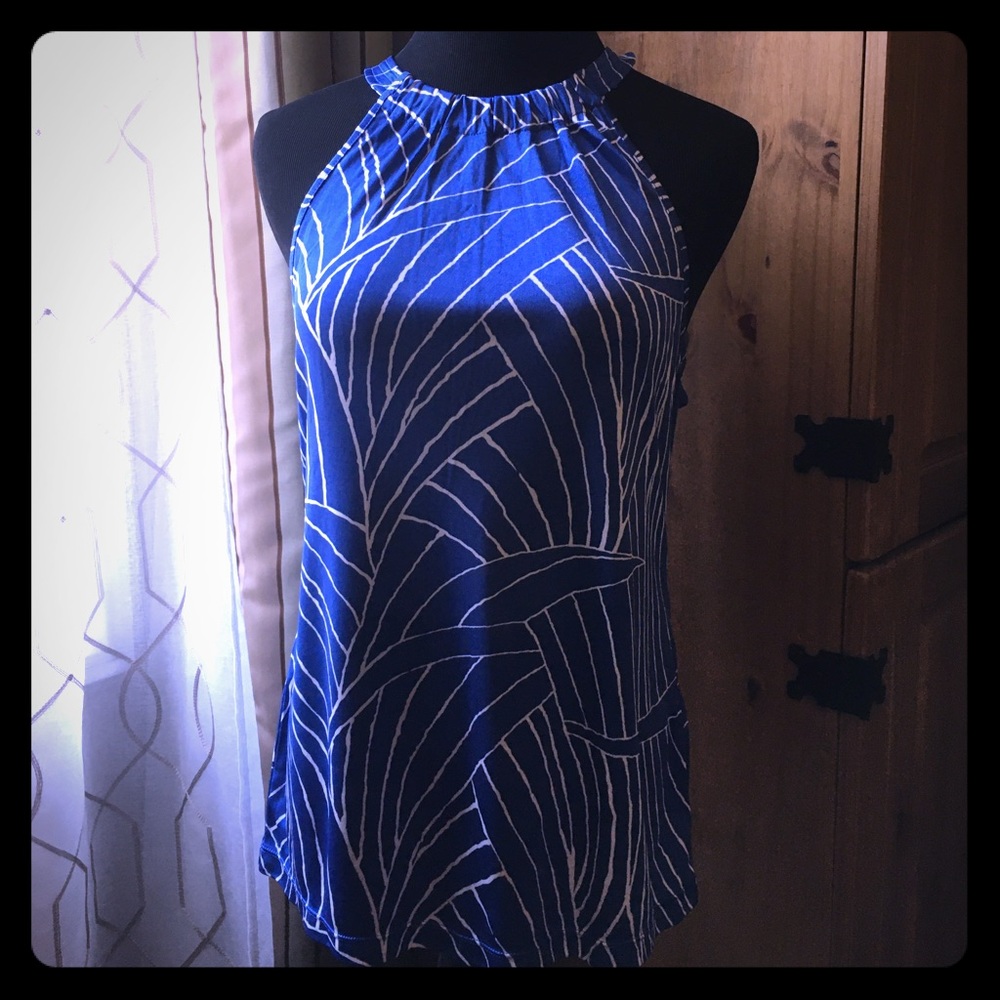 Ann Taylor sleeveless top size med